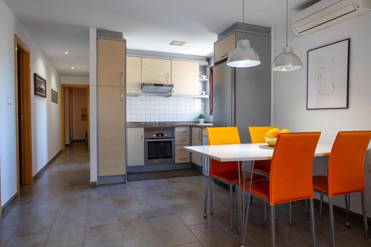 Apartamento A 50 Metros De La Playa, Luminoso Y Acogedor 올리바 외부 사진